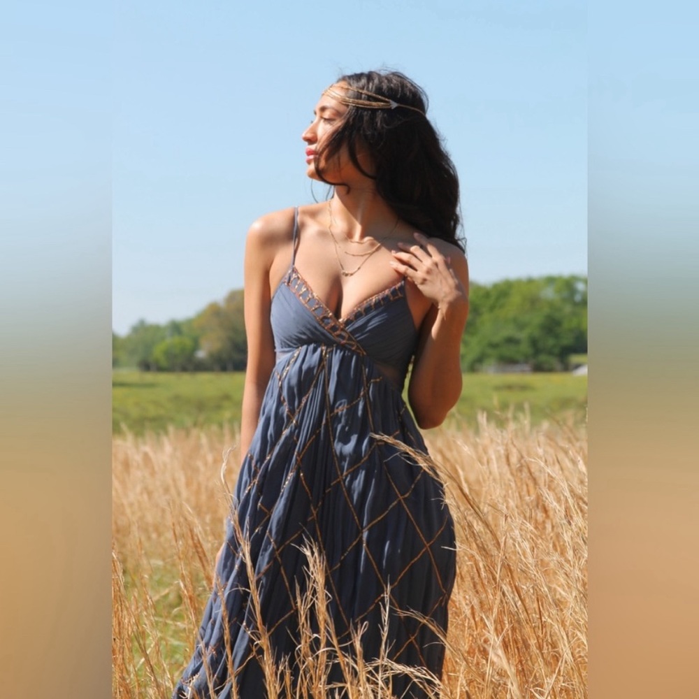 Free people Athena maxi dress. Size small